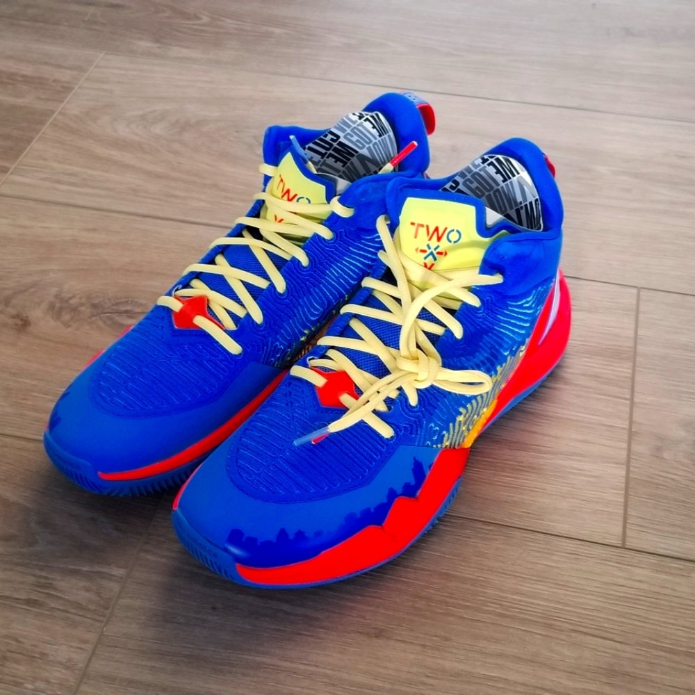 NEW BALANCE TWO WXY DARIUS BAZLEY MY HOME BLUE RED YELLOW WHITE BB2WXYOH